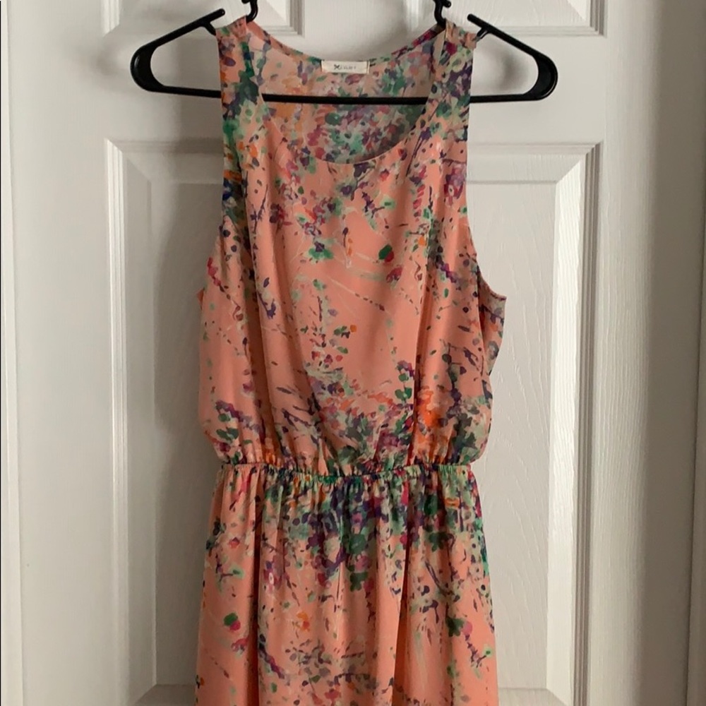 Everly Floral High Low Dress